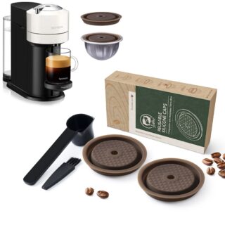 Tapa de silicona reutilizable para espresso